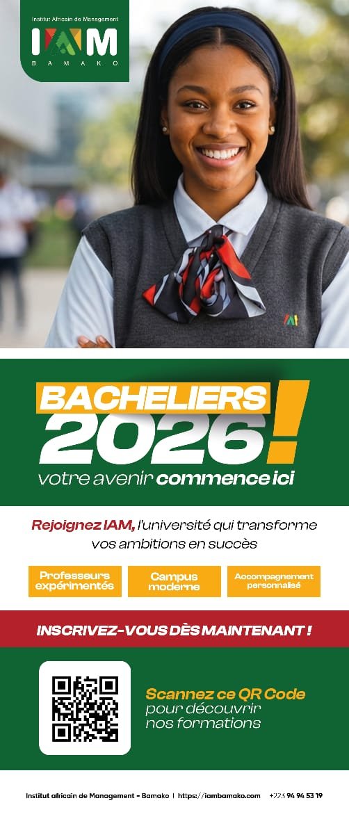 Kakemono IAM Bacheliers 2026 — visuel 3